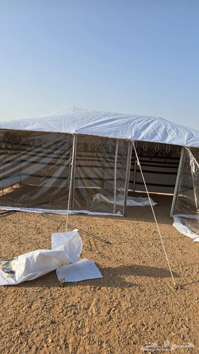 بيوت شعر طربال ضد المطر 1