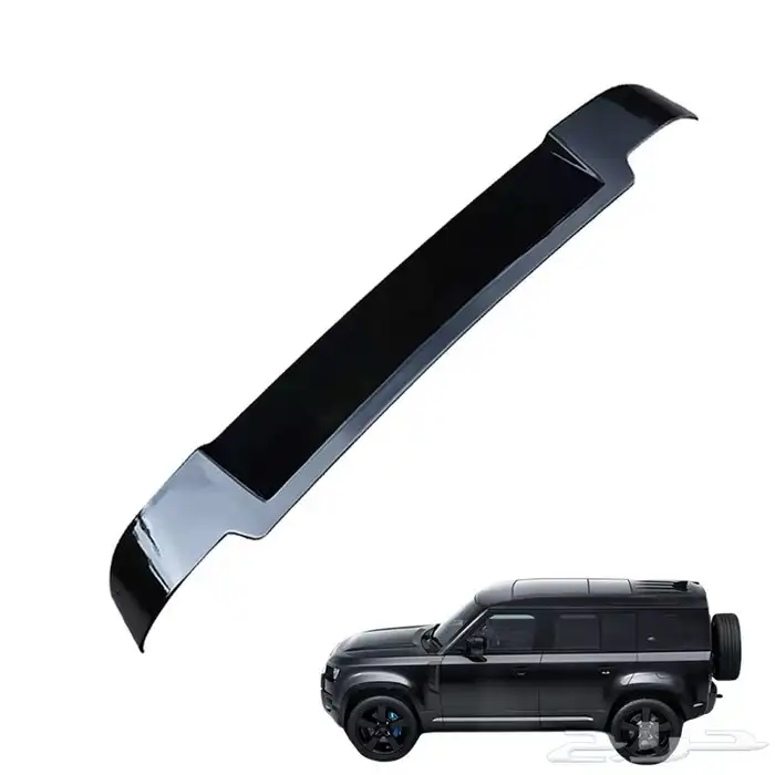 جناح ديفندر رفارف اسود لامع وطايات واكسسوارات X URBAN 1