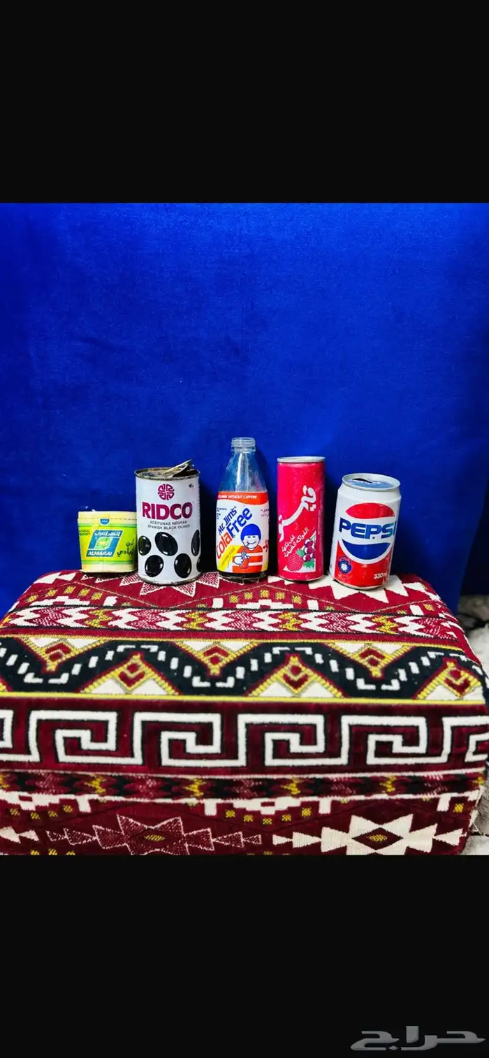 تراث علب بيبسي وتيم وميرندا وشاني وبعض العلب المختلفه 22