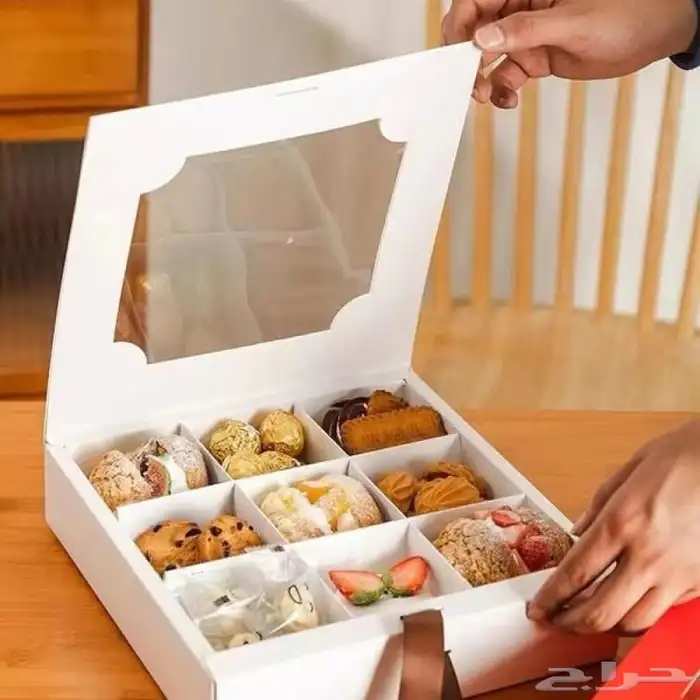 علب ورقية مقسم مقاسات 4