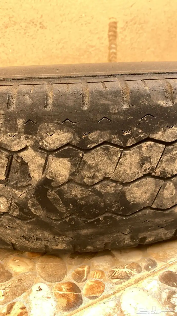 طقم كفرات برجستون مع الجنوط مقاس 15 2