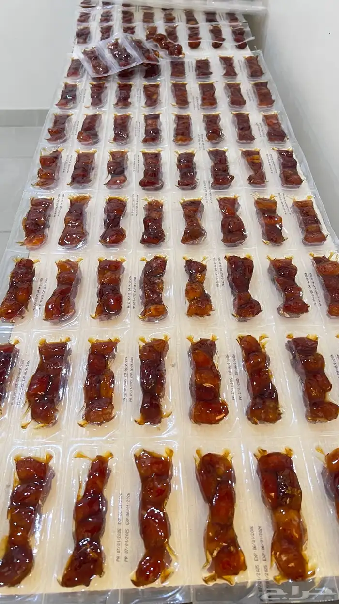 تمر شريط مغلف تفطير افطار صايم خلاص 1