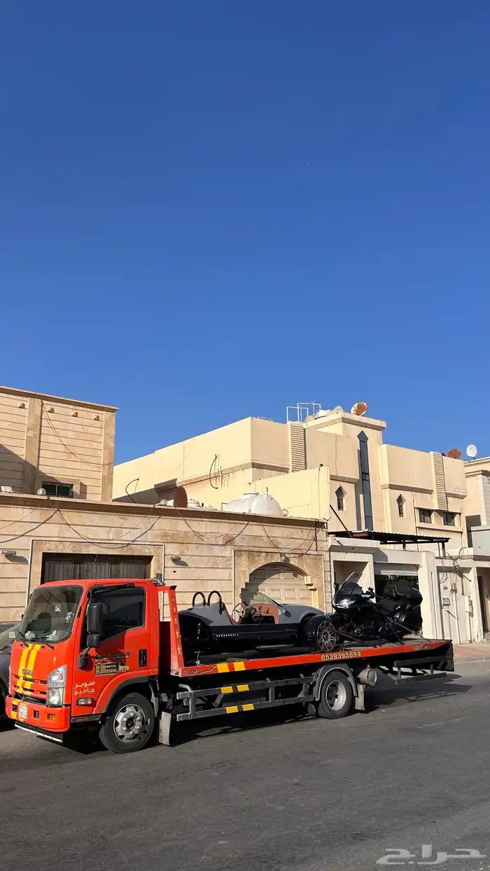 سطحة هيدروليك الدمام جميع السيارات و الدراجة الناريه 0