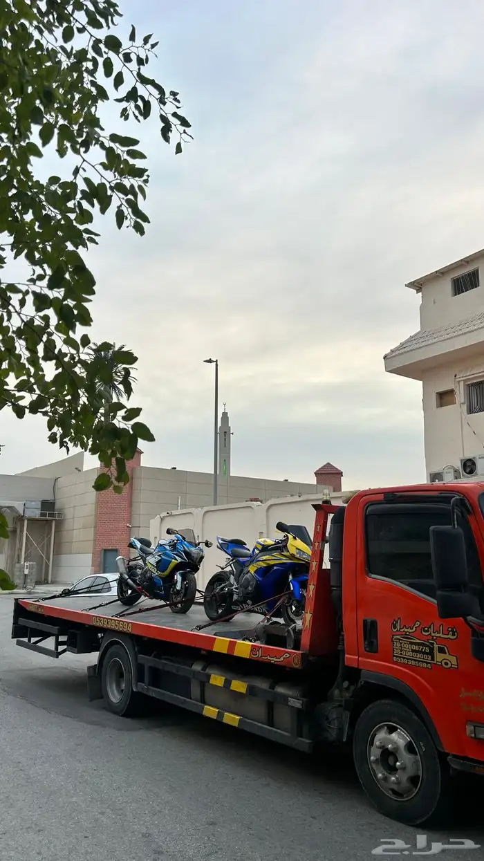 سطحة هيدروليك الدمام جميع السيارات و الدراجة الناريه 5