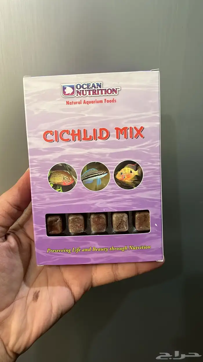 طعام أسماك مجمد 10