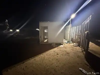 للبيع كرفان غرفه حديد متنقله مستعمله (( بركسات )) 3