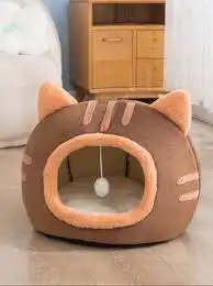 بيت قطط خيمه قطط فرو عشه مستلزمات قطط 6