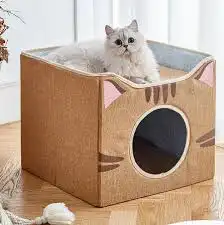 بيت قطط خيمه قطط فرو عشه مستلزمات قطط 3