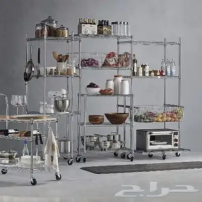 رفوف استيل جميع المقاسات 3