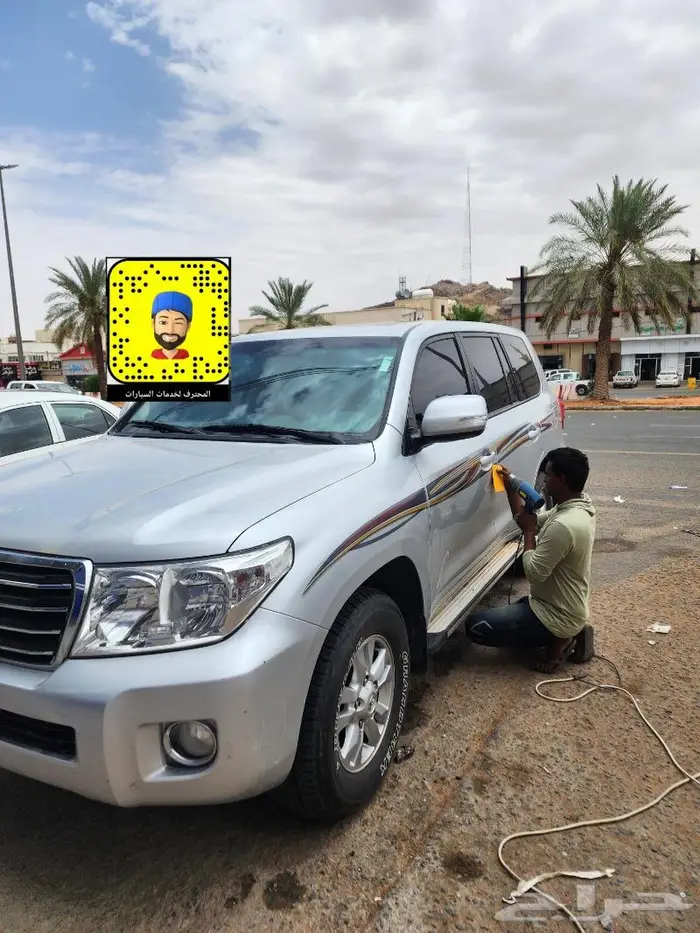 تركيب سبير علاقي لاندكروزر 2012 - خطوط - صدامات 31