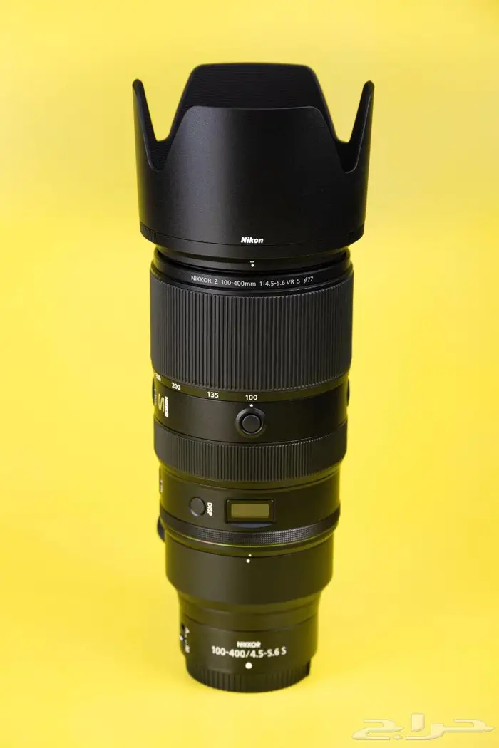 عدسة نيكون 400-100 كالجديده nikon z 100-400 3