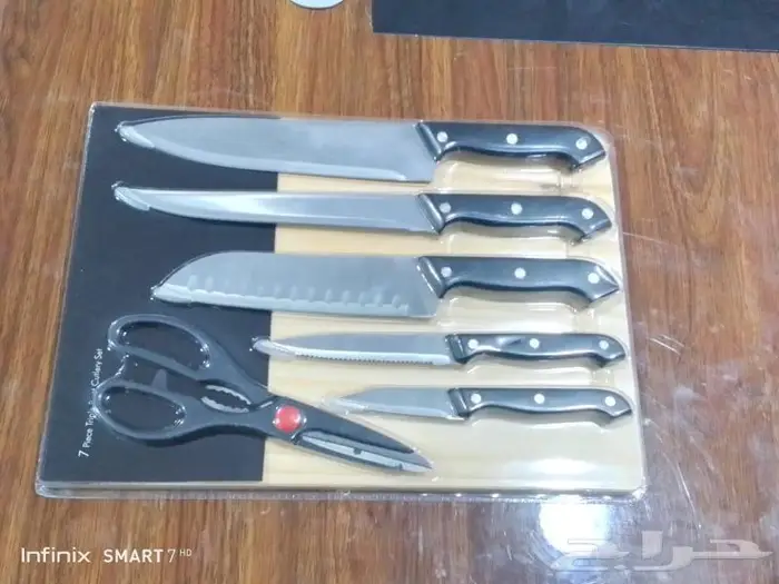 طقم سكاكين ستيل 6 قطع عالي الجوده 8