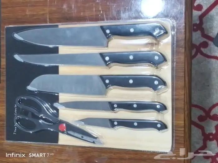 طقم سكاكين ستيل 6 قطع عالي الجوده 0