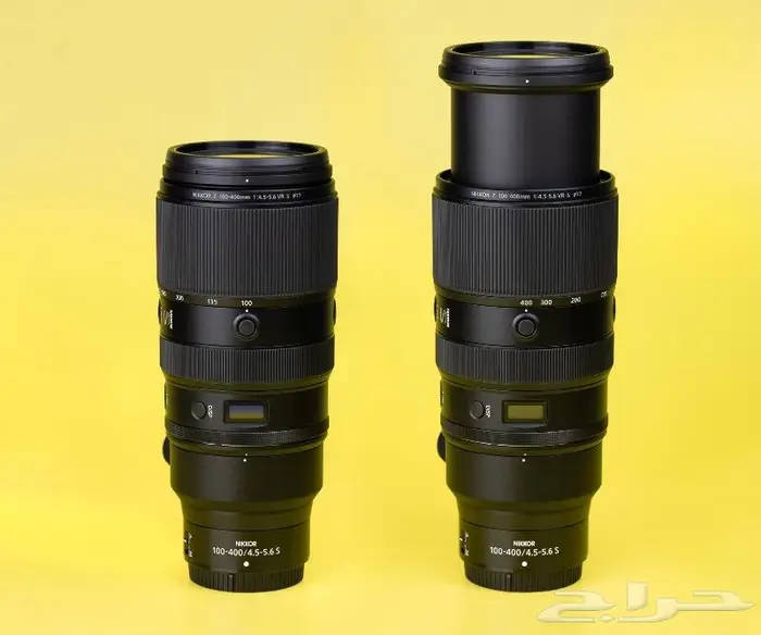 عدسة نيكون 400-100 كالجديده nikon z 100-400 0
