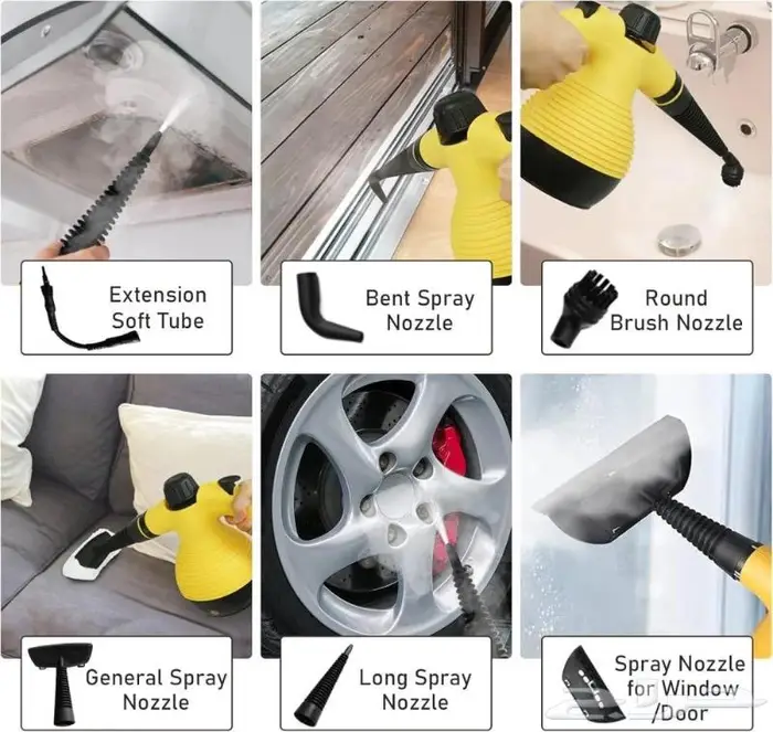 جهاز تنظيف بالبخار متعدد الاستخدام 6