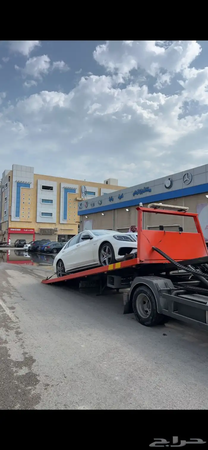 سطحة هيدروليك الدمام جميع السيارات و الدراجة الناريه 3