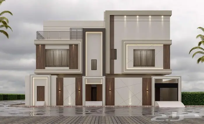 شركة تصميم واجهات منازل قابلة للتنفيذ 18