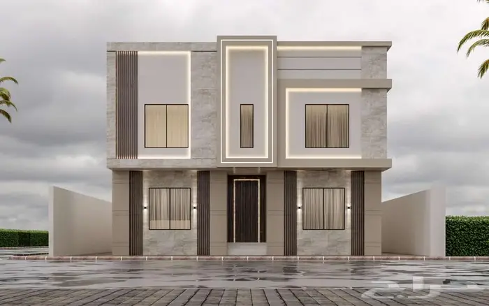 شركة تصميم واجهات منازل قابلة للتنفيذ 19