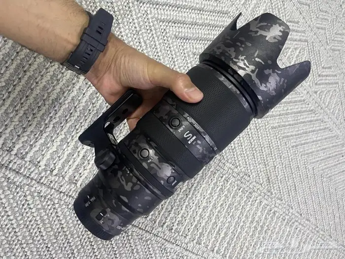 عدسة نيكون 400-100 كالجديده nikon z 100-400 4