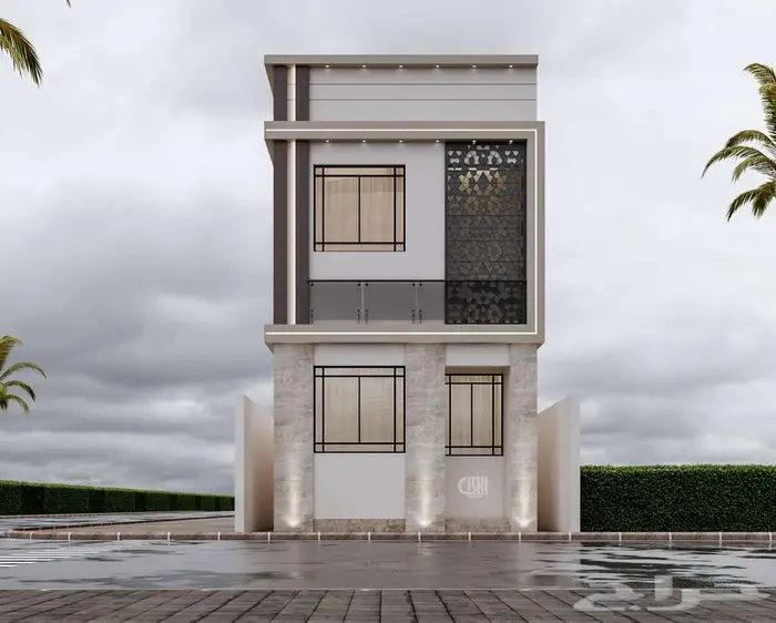 شركة تصميم واجهات منازل قابلة للتنفيذ 17