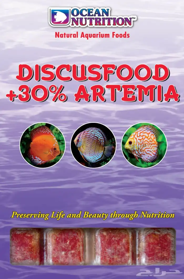 طعام أسماك مجمد 4