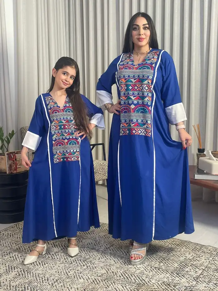 جلابيات مصريه الام وبنتها بالجمله والقطاعي 1