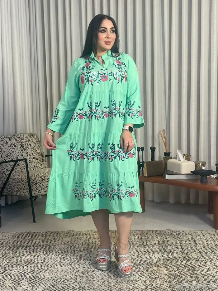 جلابيات مصريه الام وبنتها بالجمله والقطاعي 72