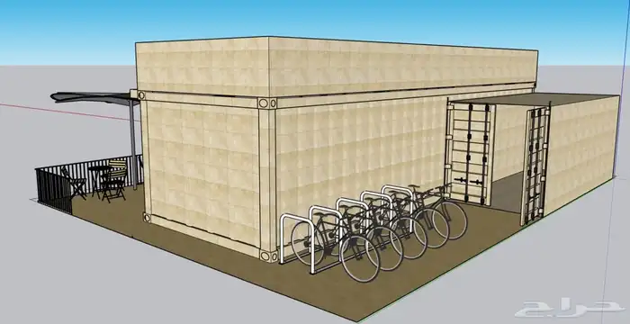 فود ترك بوث كشك كونتينر بورتبل دورات مياه بركس بيوت جاهزه 7