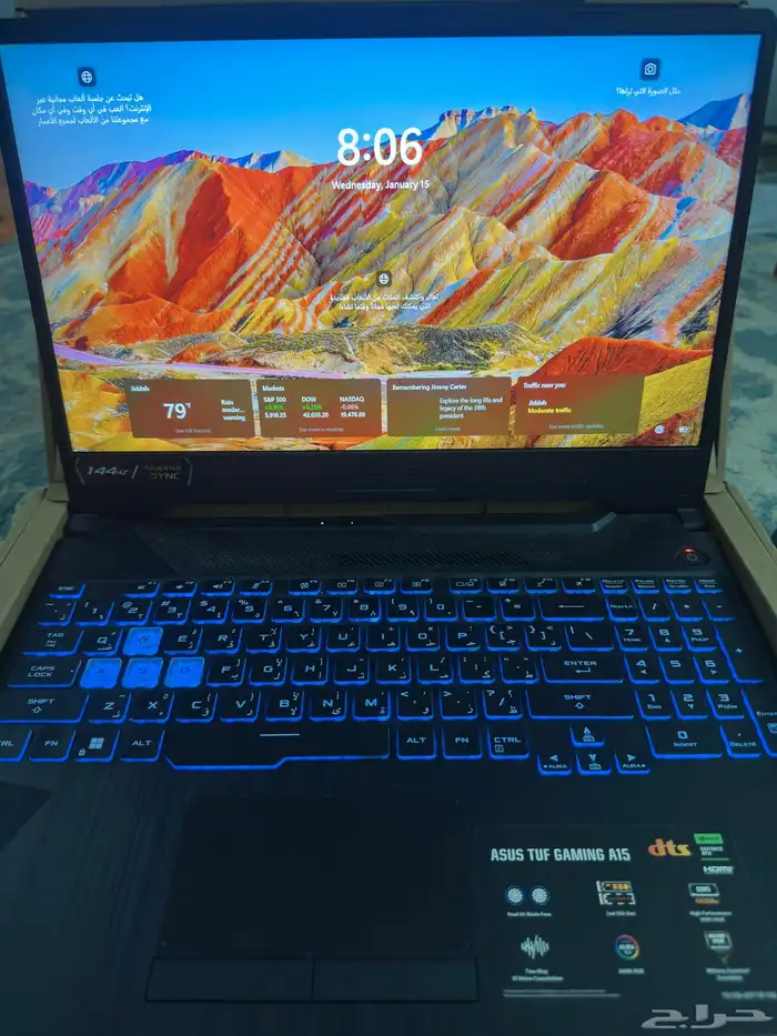 لابتوب asus tuf gaming 0