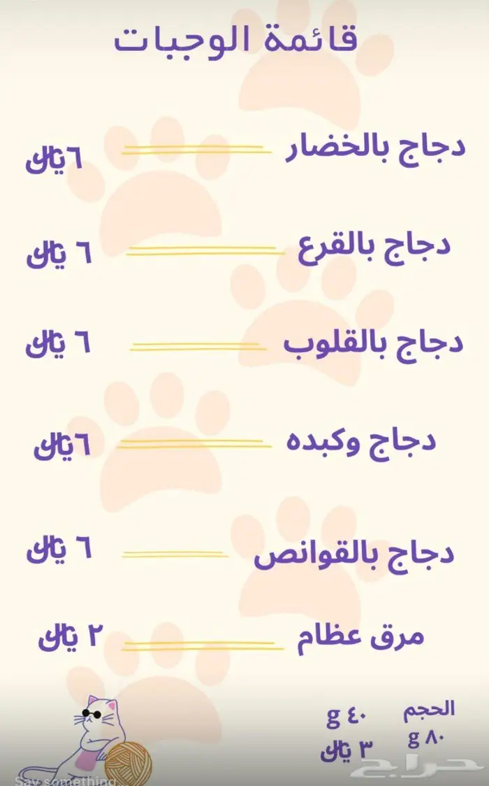 أكل قطط منزلي 3