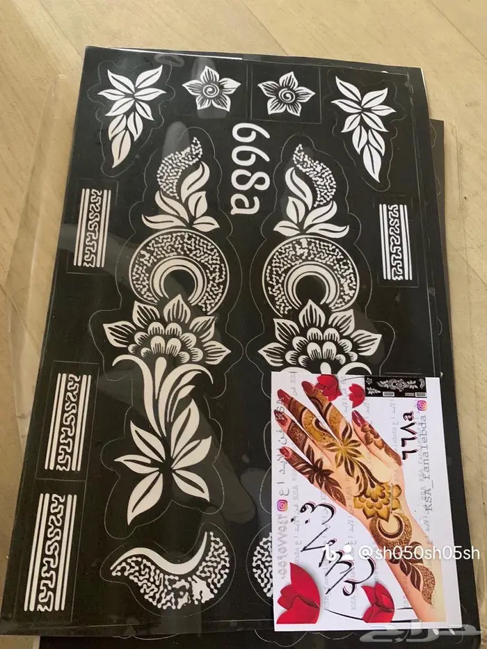 نقوش حنا جملة ومفرق 16