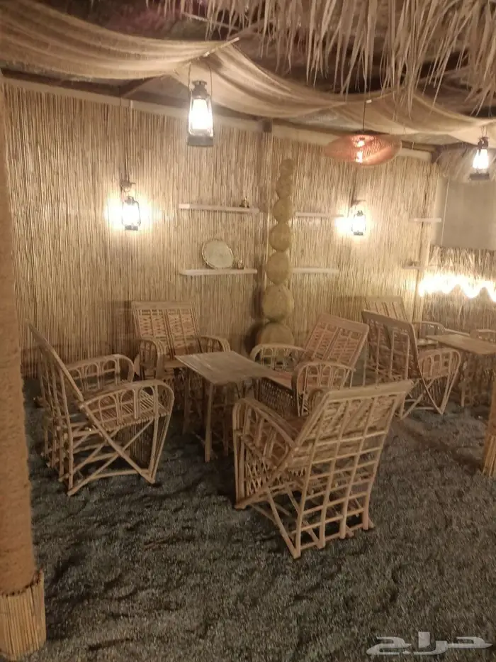 مظلات خيزران 1