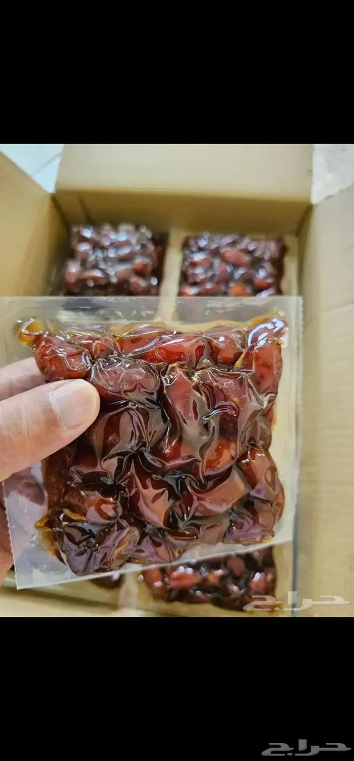 تمور فاخره مميزة مقاس نص كيلو 0