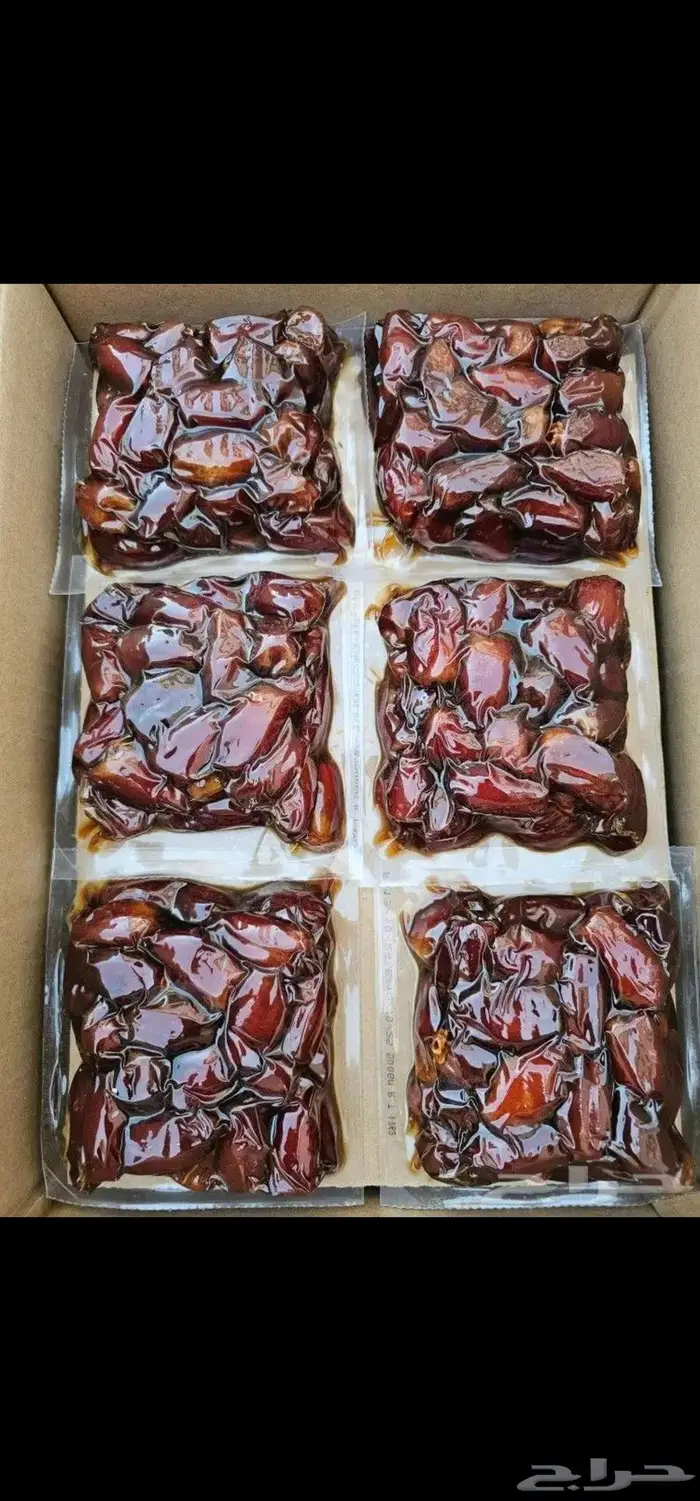 تمور فاخره مميزة مقاس نص كيلو 1