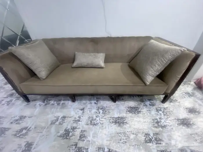 كنب امريكي . خشب نقش ليزر 1