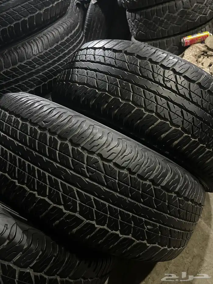 كفرات برادو وفرنشال وهيلوكس دبل 265 65 17 دنلوب 1