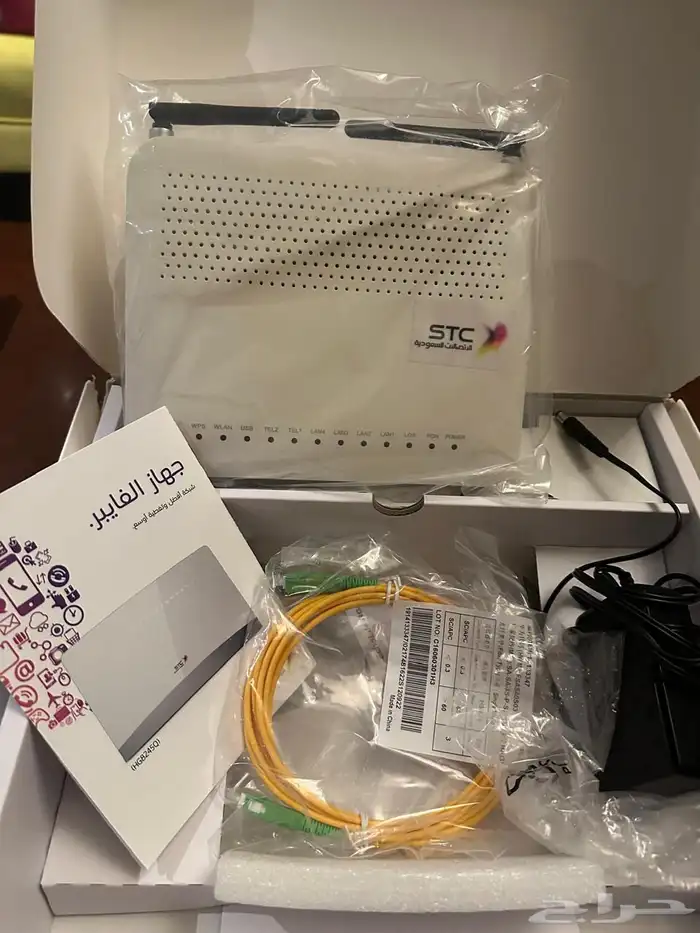 للبيع رسيفرات هيوماكس Humax و جهاز STC فايبر راوتر 8