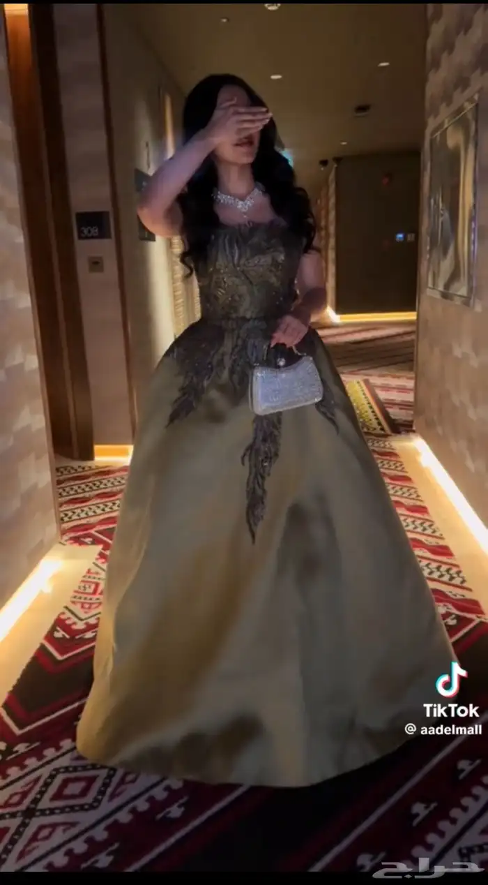 فستان زيتي 2