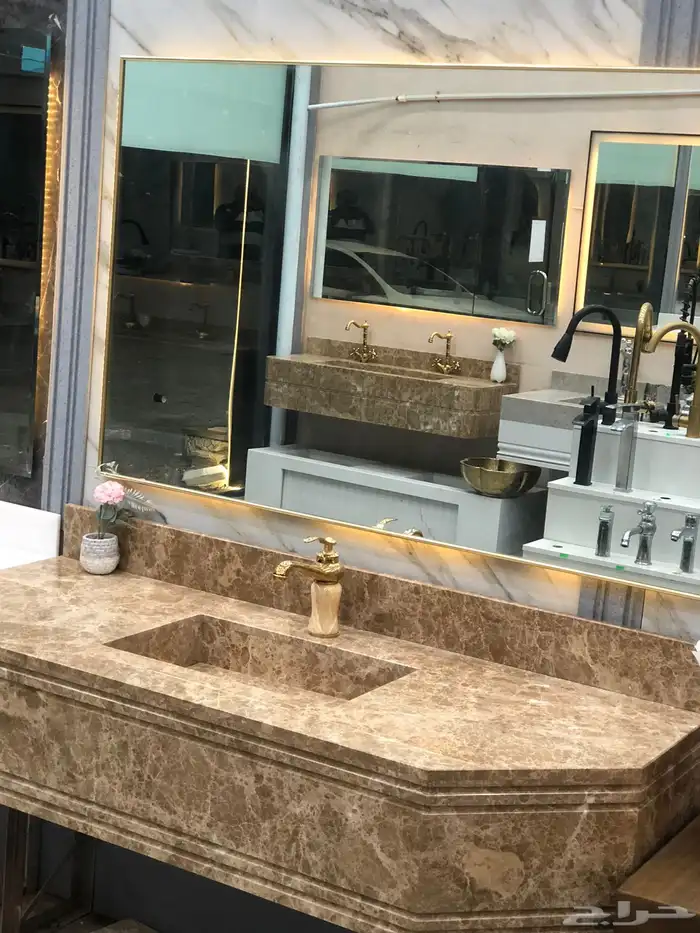 مختصون في تفصيل مغاسل رخام طبيعي وصناعي وتفصيل مغاسل بورسلا 2