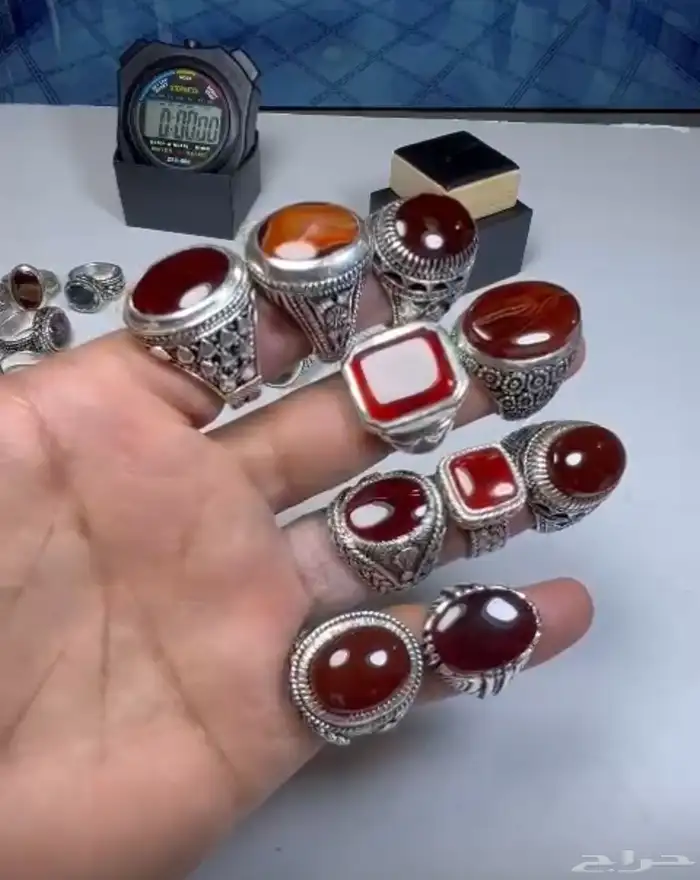خواتم فضة رجاليه 10