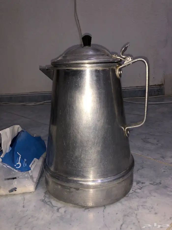 دلة ملقمة قهوه 6 لتر هندي 0