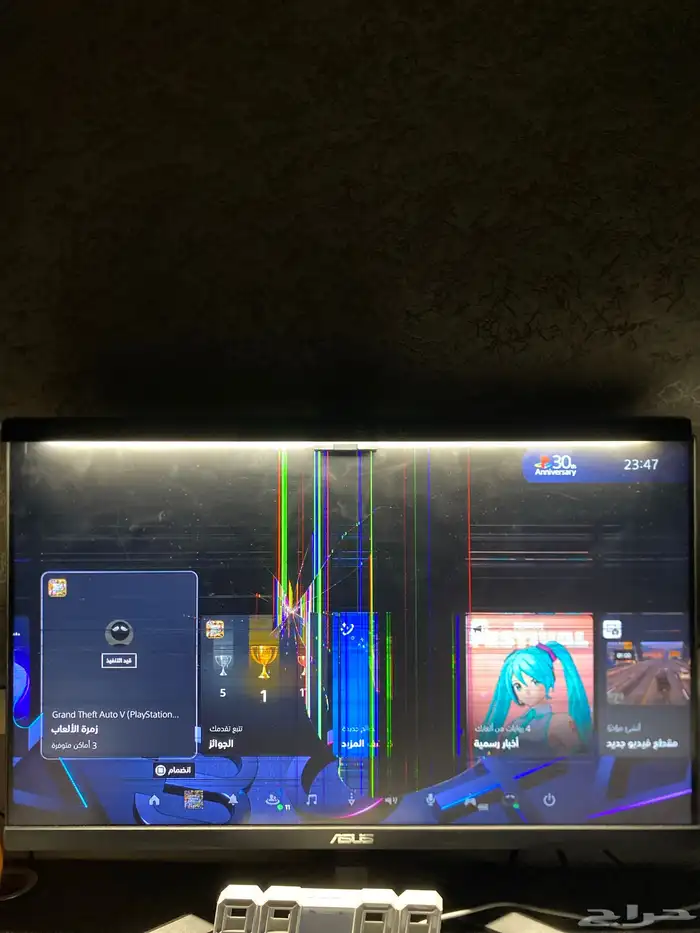 شاشه قيمنق asus 180 هرتز 0