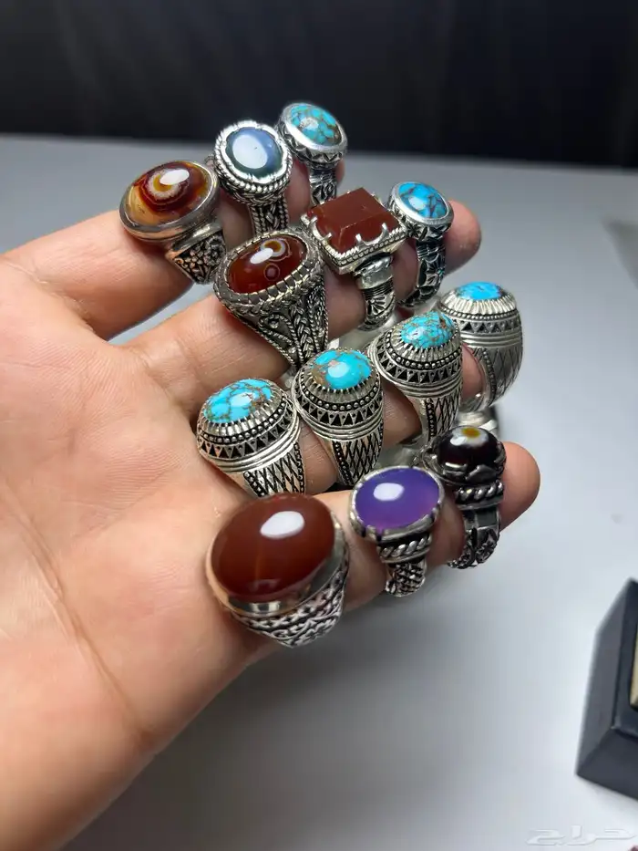 خواتم فضة رجاليه 44