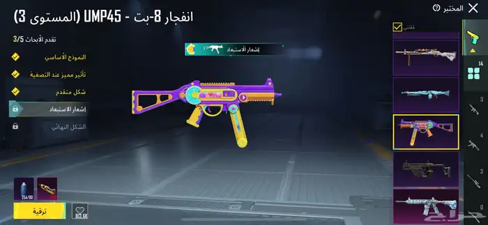 حساب ببجي عالمي مميز (تم تنزيل حد البيع) 9