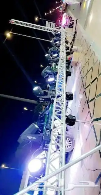 ايجار شاشات اضاءات مسارح انظمة صوتية ستيجات 30