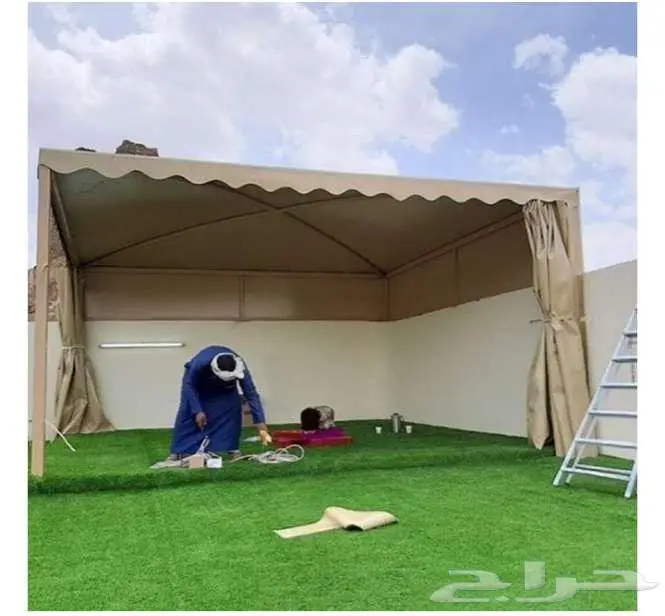 مظلات وسواتر وأصباغ الخفجي 2
