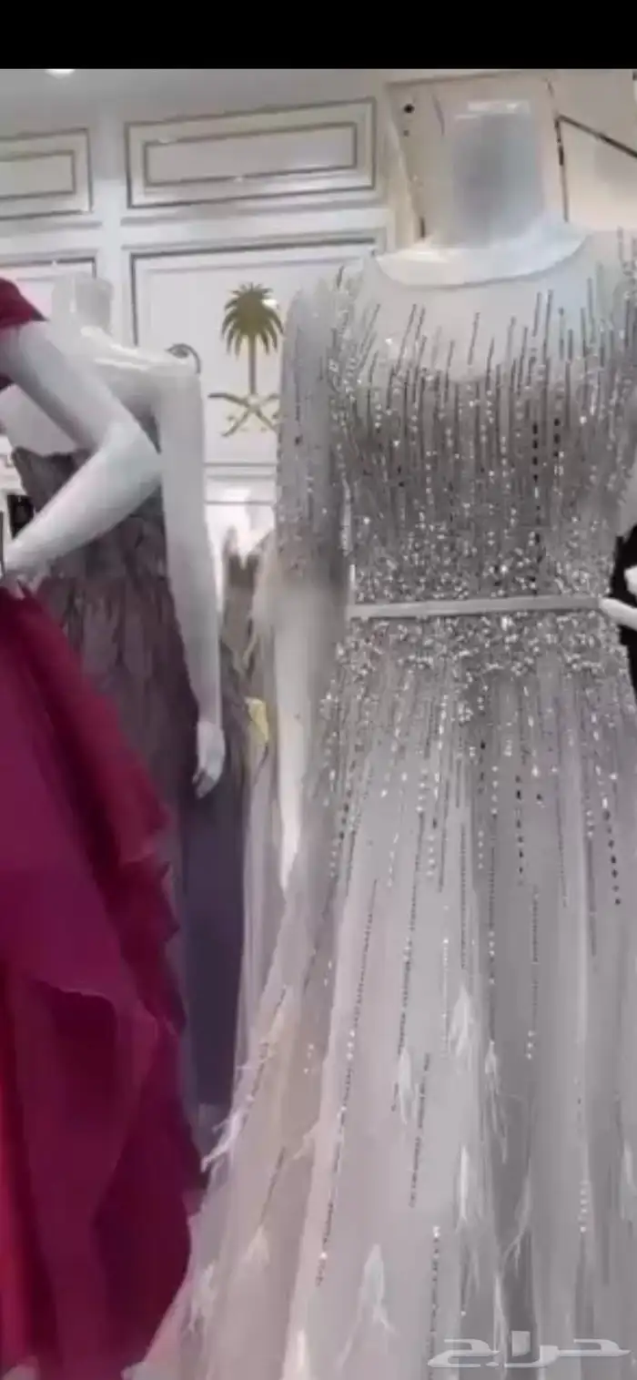 فستان فخم لبس مره واحده فقط 1