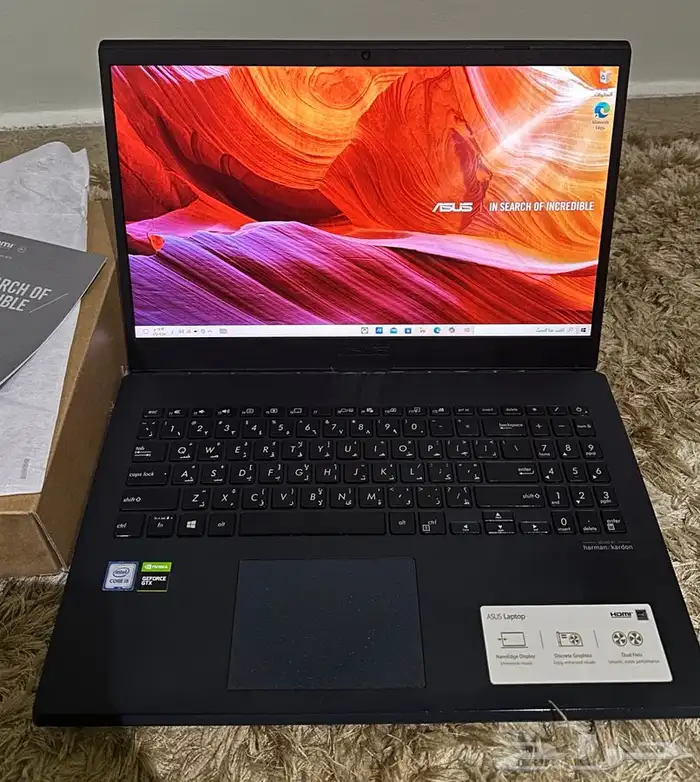للبيع لابتوب اسوس قيمنق اخو الجديييد 2