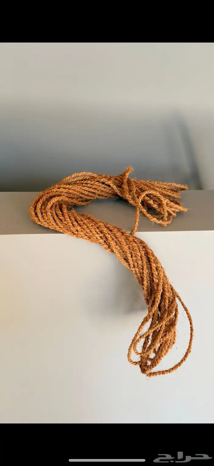 اضاءة ديكور وحبال جوز الهند 1