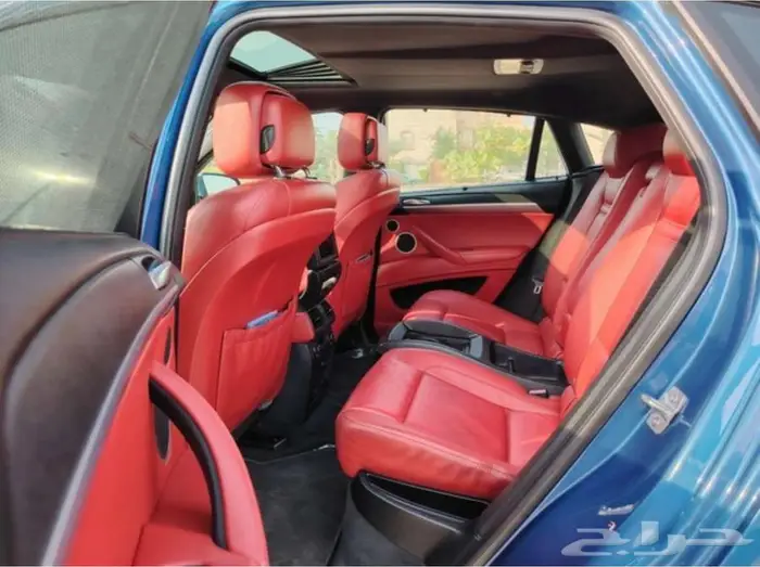 BMW X6 M للبيع - اللون ازرق نظيفة وبحالة وكالة 14